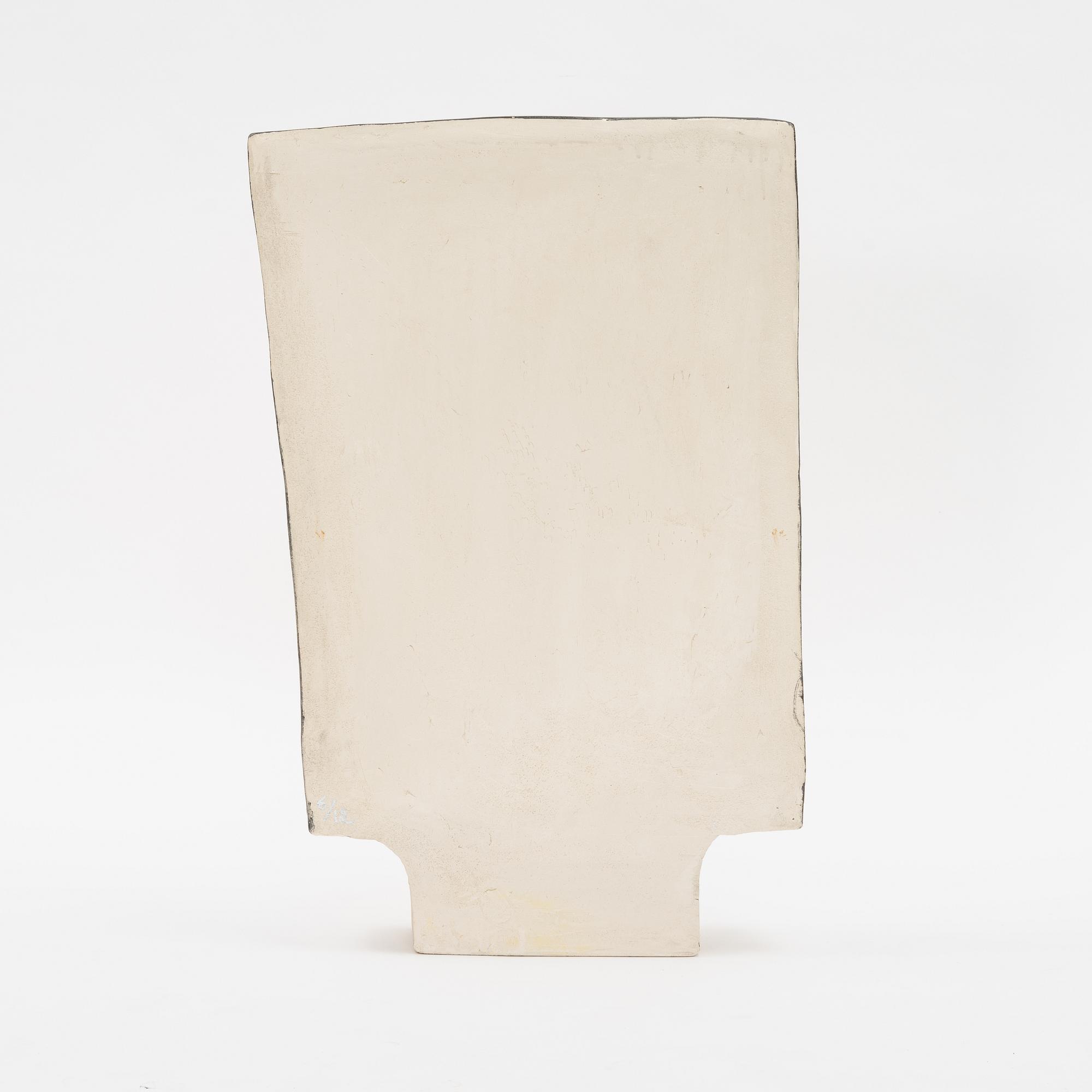 Bengt Lindström, sculpture, glazed ceramic, signed 6/12.