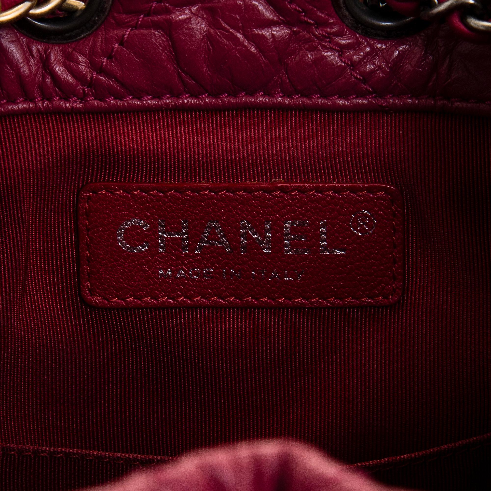 Chanel, a "Gabrielle" backpack, 2018–2019.