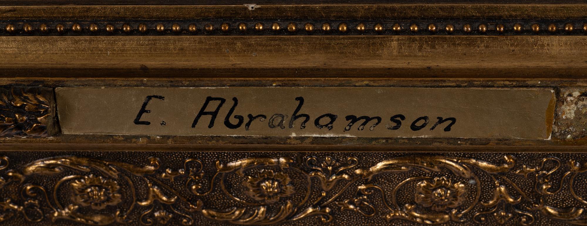 Erik Abrahamsson, Rowing trip at dusk.