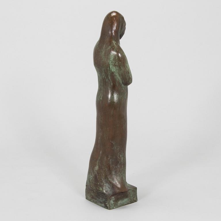 Tuntematon kuvanveistäjä, 1900-luku, naisfiguuri.