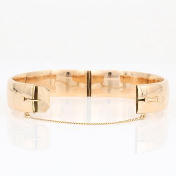 ARMBAND, 14K guld. Helsingfors, Finland 1962. Vikt 28,83 gram.