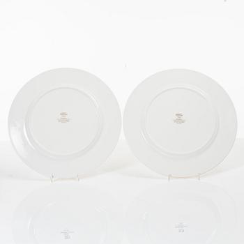Karin Björquist, dessert plates, 12 pcs, "Nobel", Rörstrand/Gustavsberg.