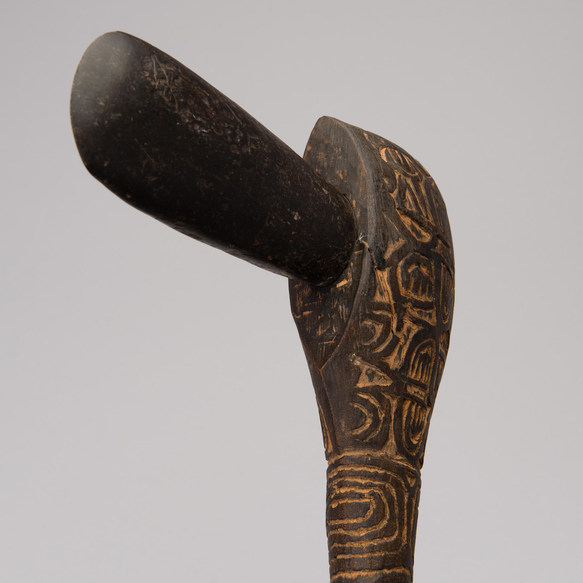 STONE AX, Papua New Guinea, SWORD, Kongo, Africa, second half of the 20th century.