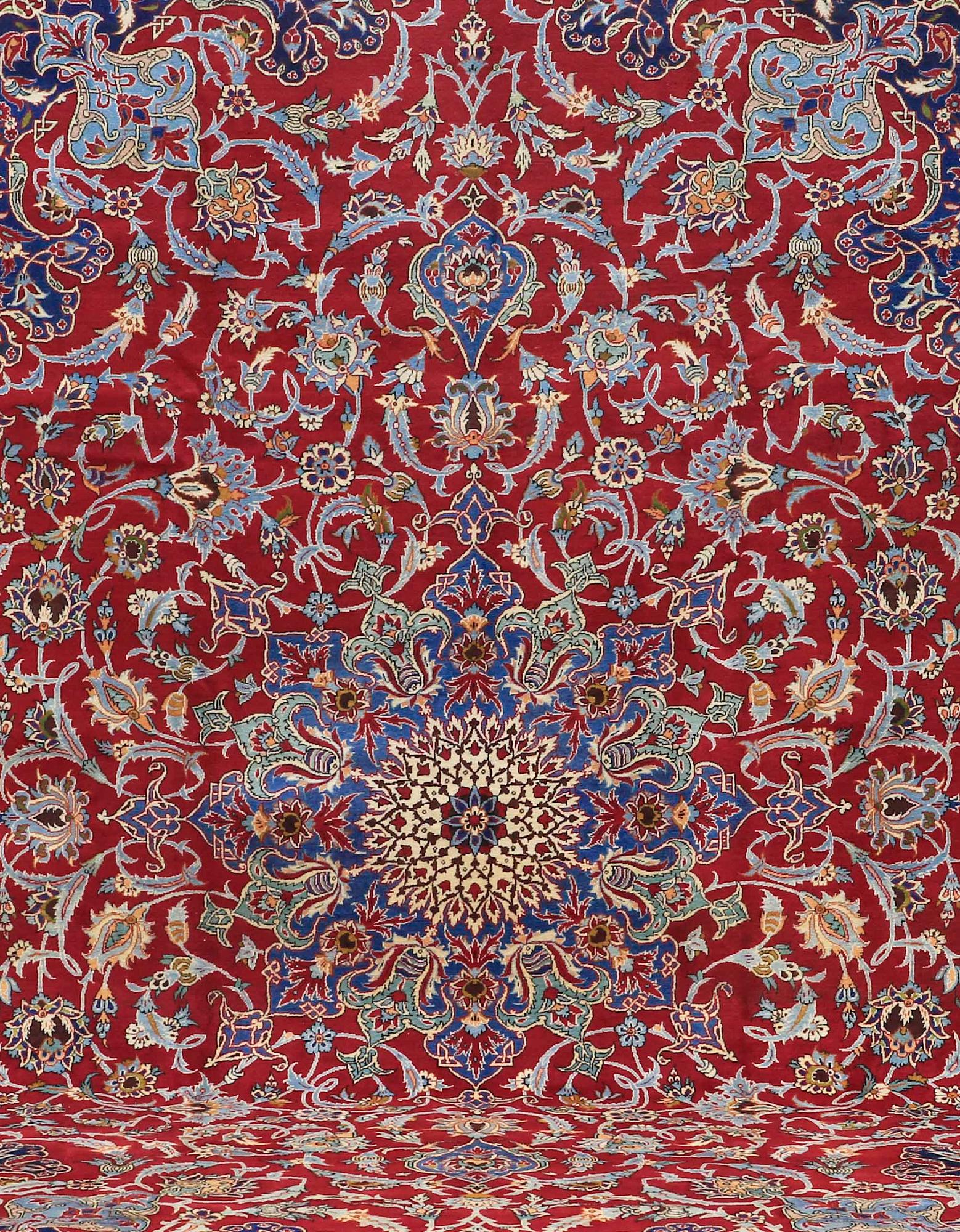 Keshan rug semi-antique approx. 465x325 cm.