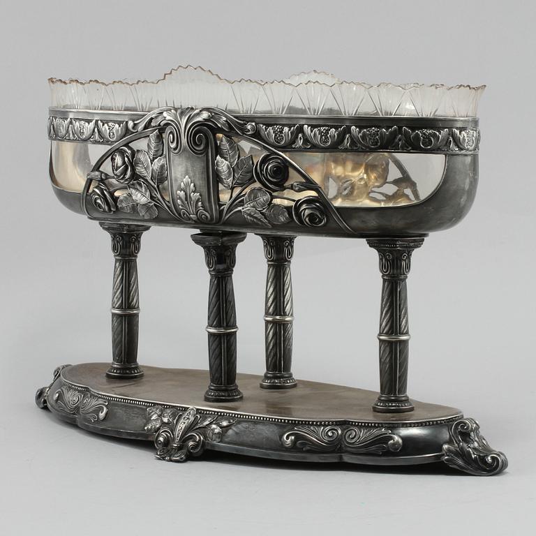 JARDINIER, nysilver, 1900-talets första del.