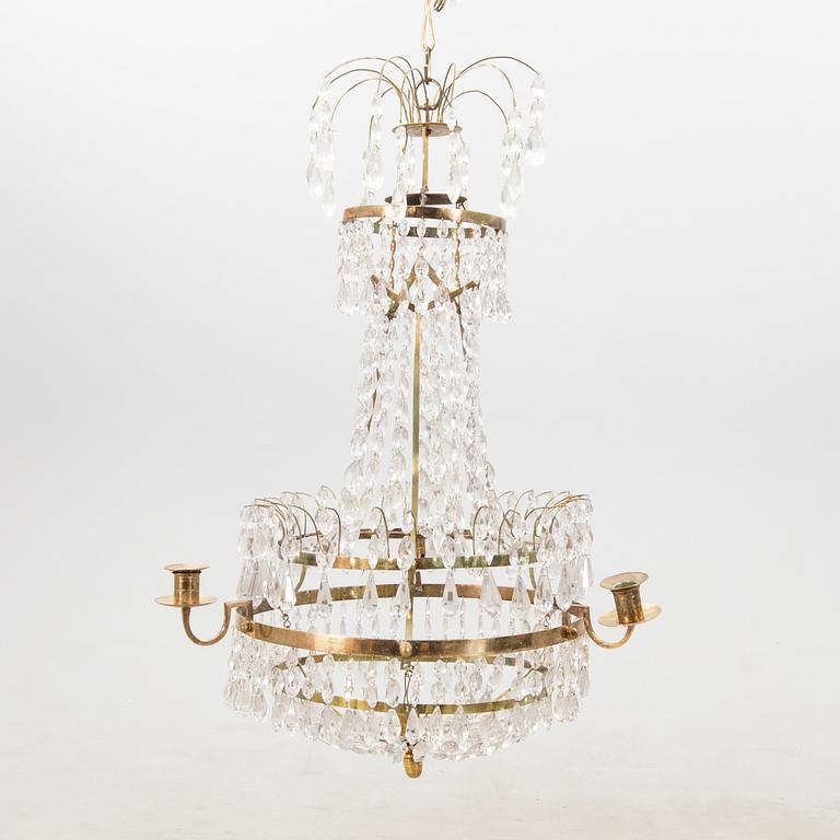 Chandelier late Gustavian around 1800.