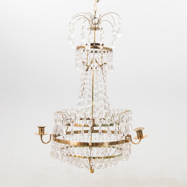 Chandelier late Gustavian around 1800.