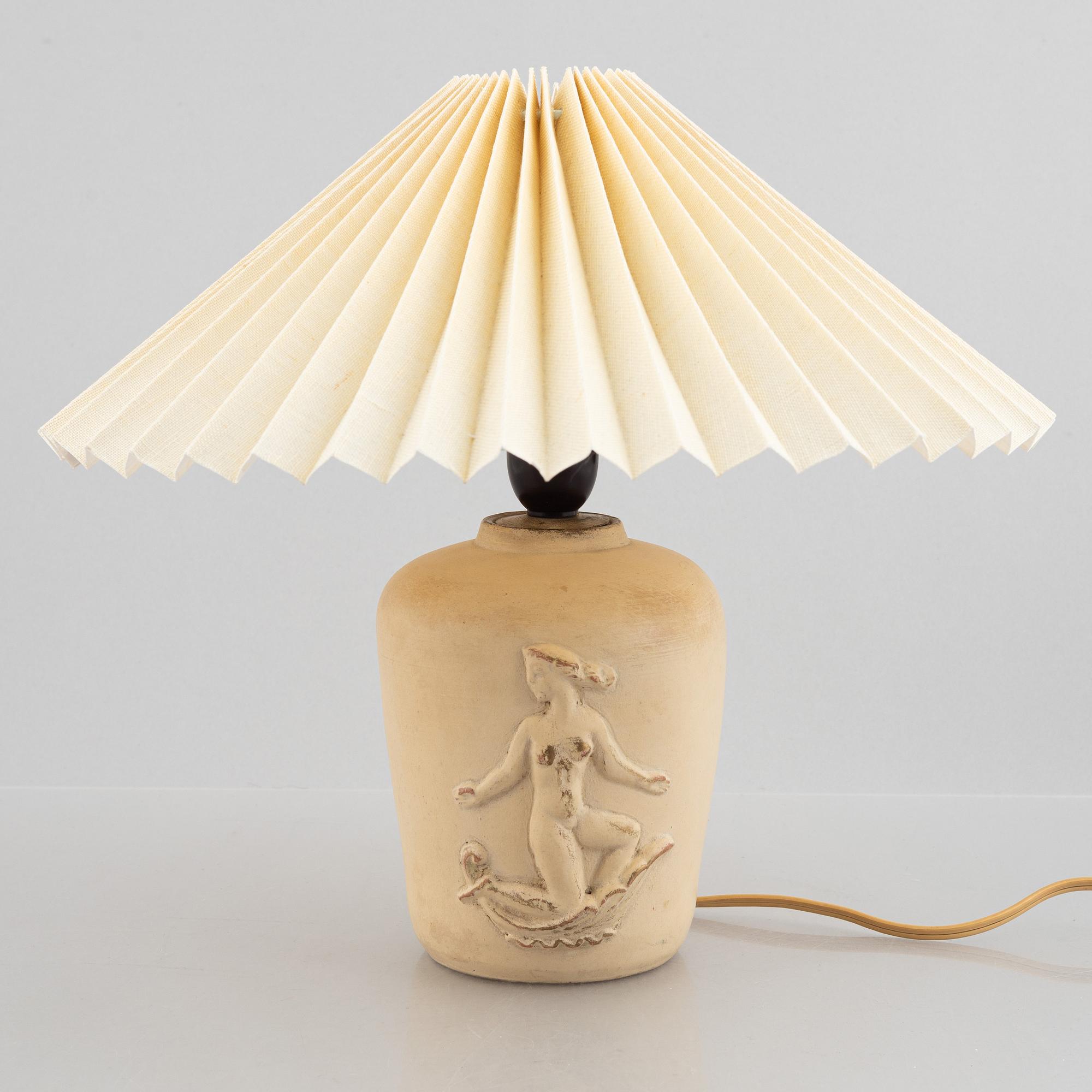 Table lamp, Bjerkås, Swedish Modern, 1940s.