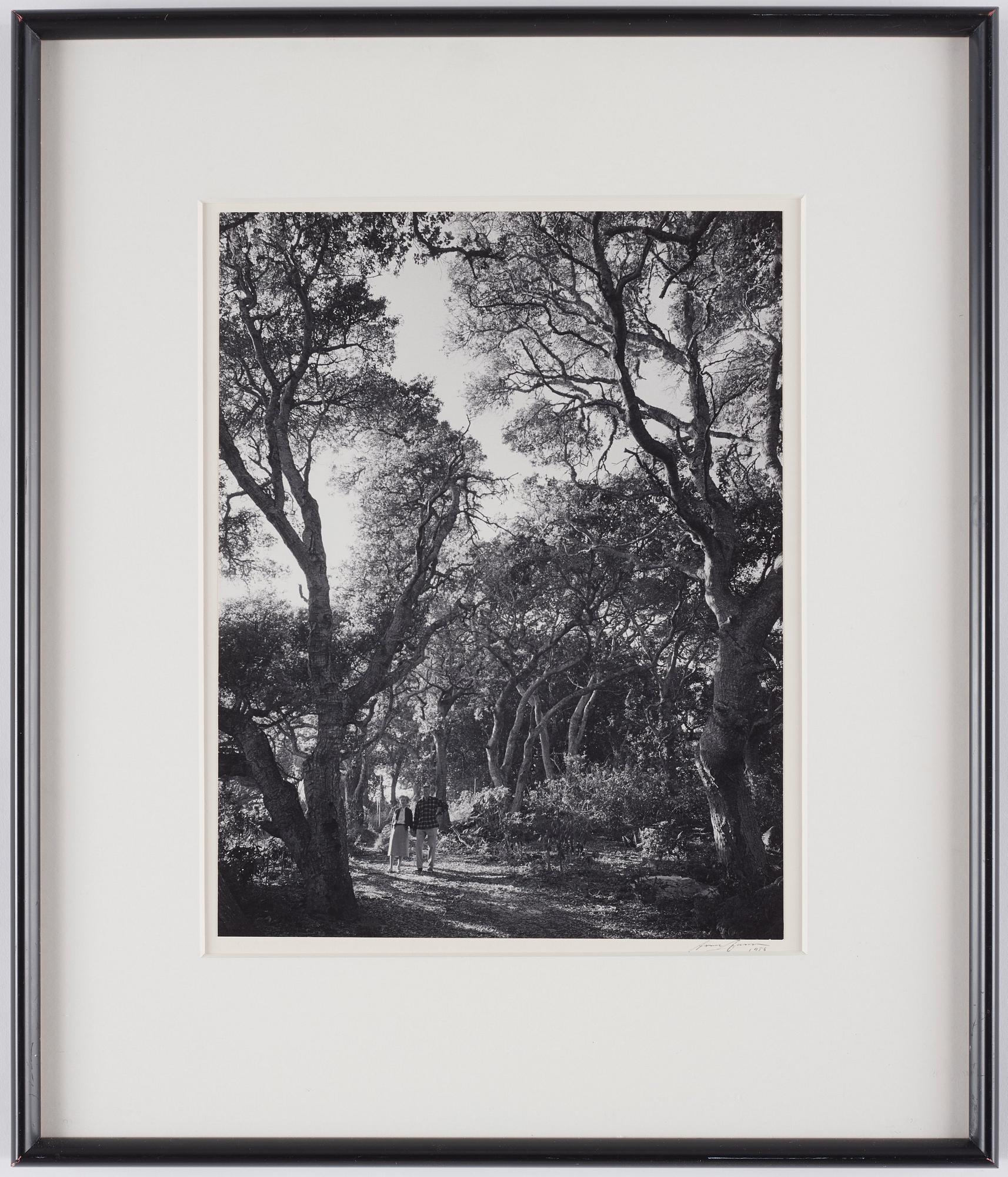 Ansel Adams, 'Mr. and Mrs. William E. Colby, Big Sur, California 1956'.