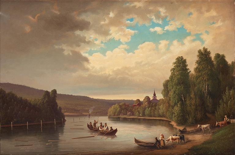 Albert Blombergsson, Motif from Siljan and Leksand.