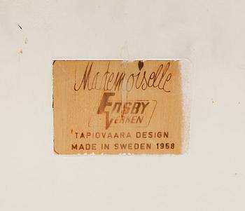STOL,  "Mademoiselle", Ilmari Tapiovaara, Edsbyverken, 1900-talets mitt.