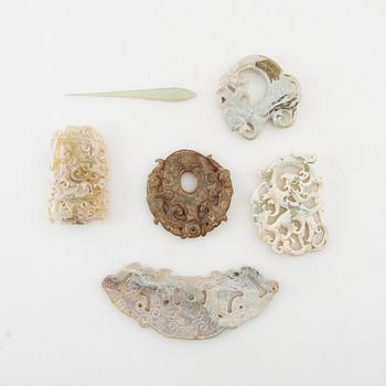 Discs and needle 6 pcs China.