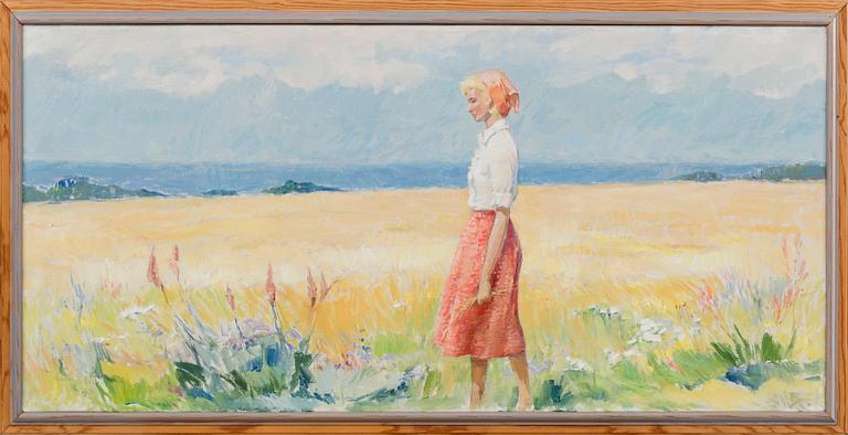 GUNNAR WALLENTIN, oil on canvas, signed.