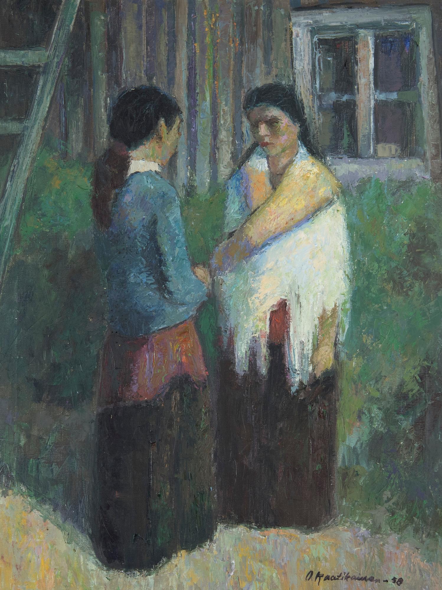 Orvo Raatikainen, Two women.
