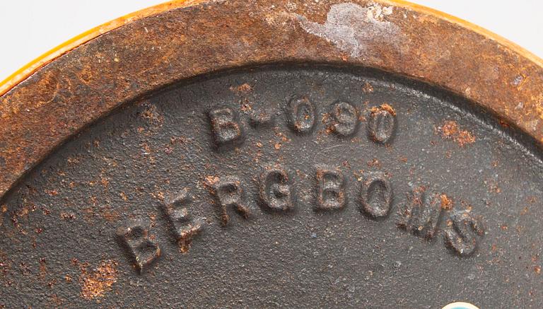 A Bergboms 1970/80s plastic floor lamp.