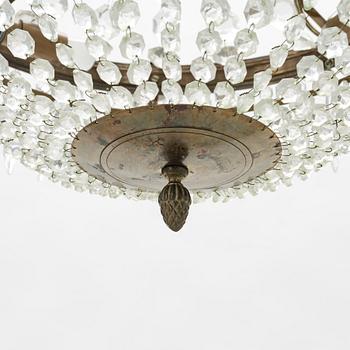 A Gustavian style chandelier, 20th Century.