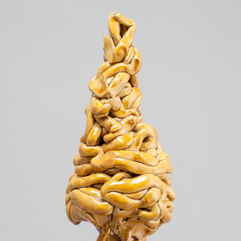 TINA REUTERBERG, skulptur, keramik, signerad.