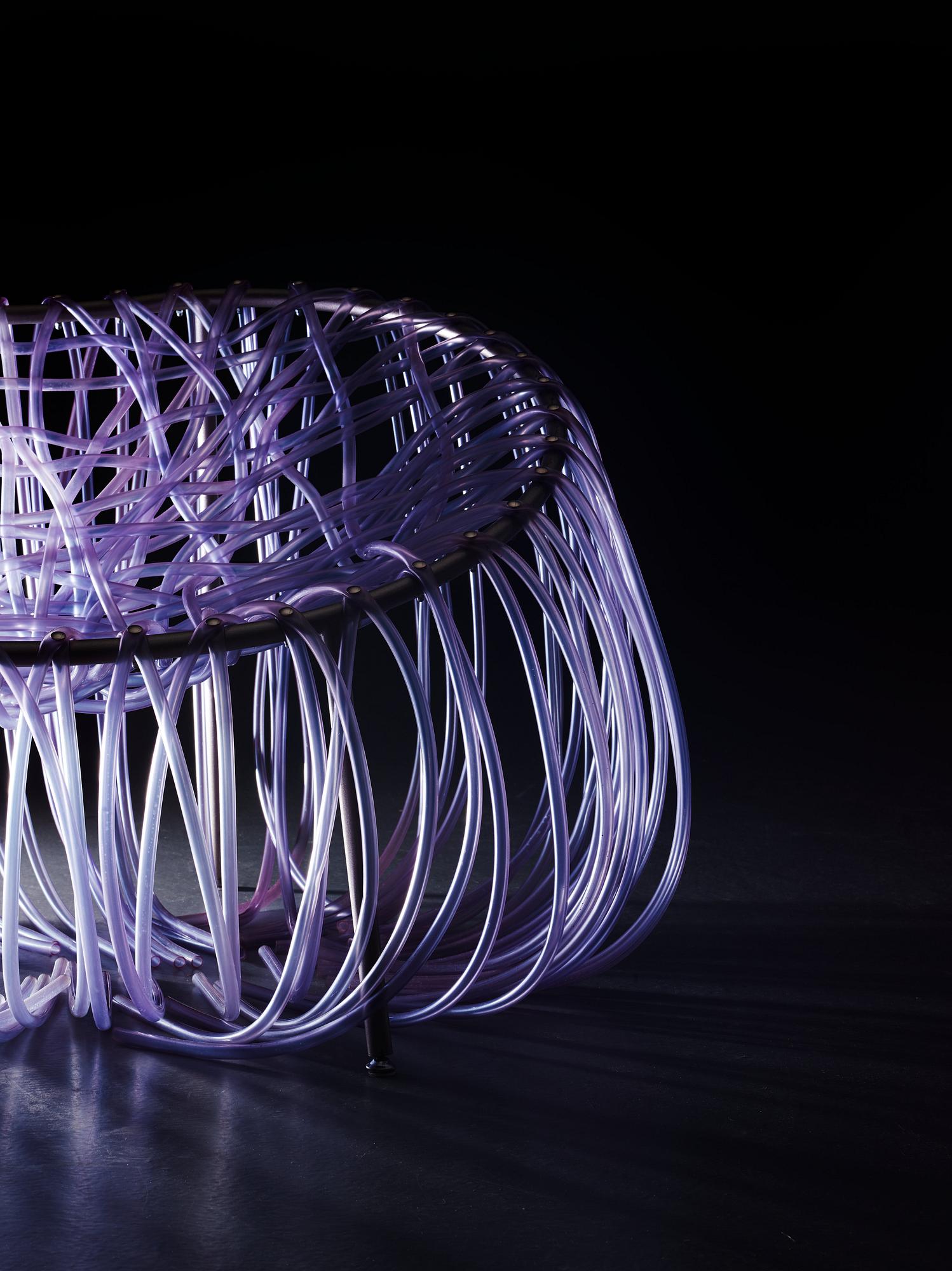 FERNANDO & HUMBERTO CAMPANA, an 'Anemone Chair', Edra, Italy, 2000-2001.