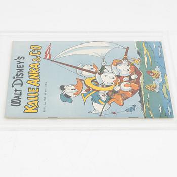 Serietidning, "Kalle Anka & Co" Nr 6, 1950.