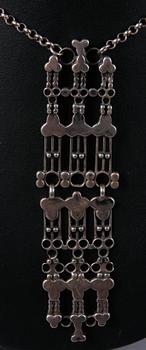 HALSSMYCKE, silver, David Andersen, Norge, 1900-talets mitt.