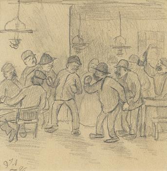 Ivar Arosenius, 'Gräl'.