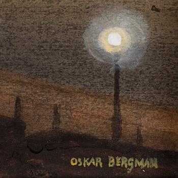 Oskar Bergman, Vy över Stockholm.
