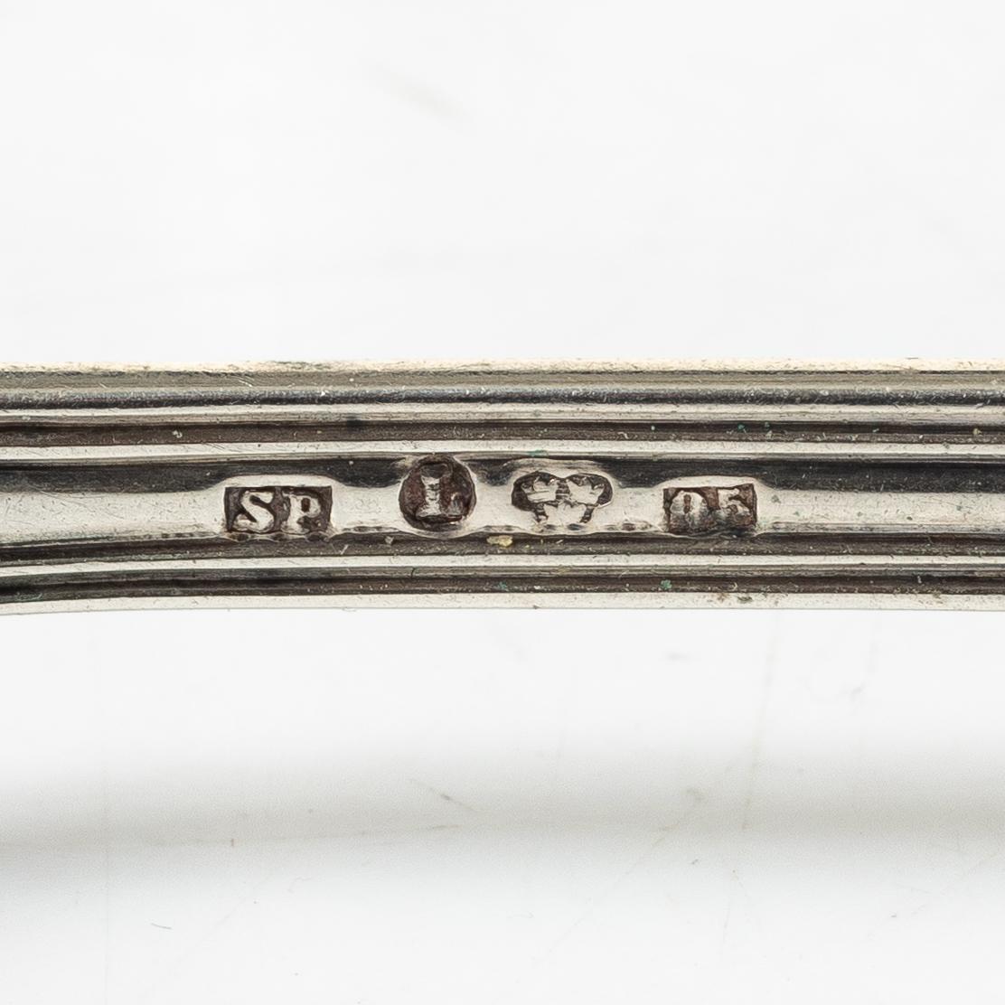 Bestick, silver, 6 delar, "Olga", 1849 - 1891.