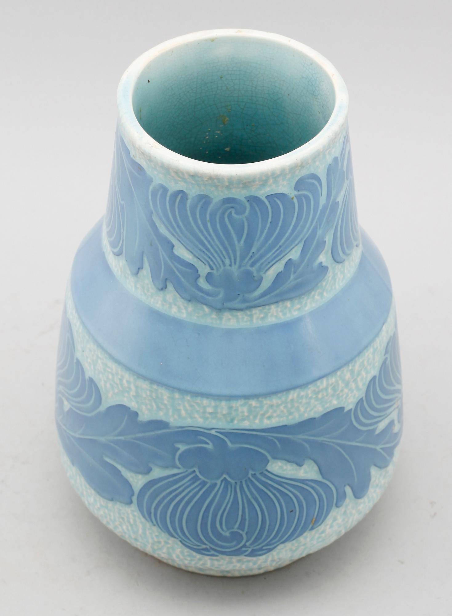 VAS, stengods, Josef Ekberg, Gustafsberg 1918.