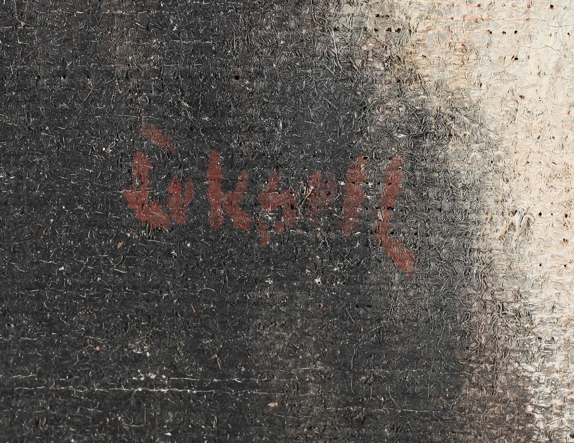 JOHAN LEKSELL, olja på duk, signerad.