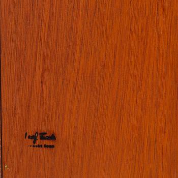 JOSEF FRANK, a model 2085 mahogany shelf, Svenskt Tenn, Sweden, post 1985.