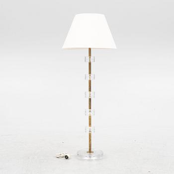 Carl Fagerlund, a floor lamp, Orrefors, 1960's.