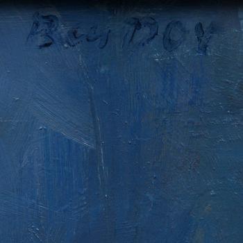 HANNA BEN-DOV, olja på duk, sign.