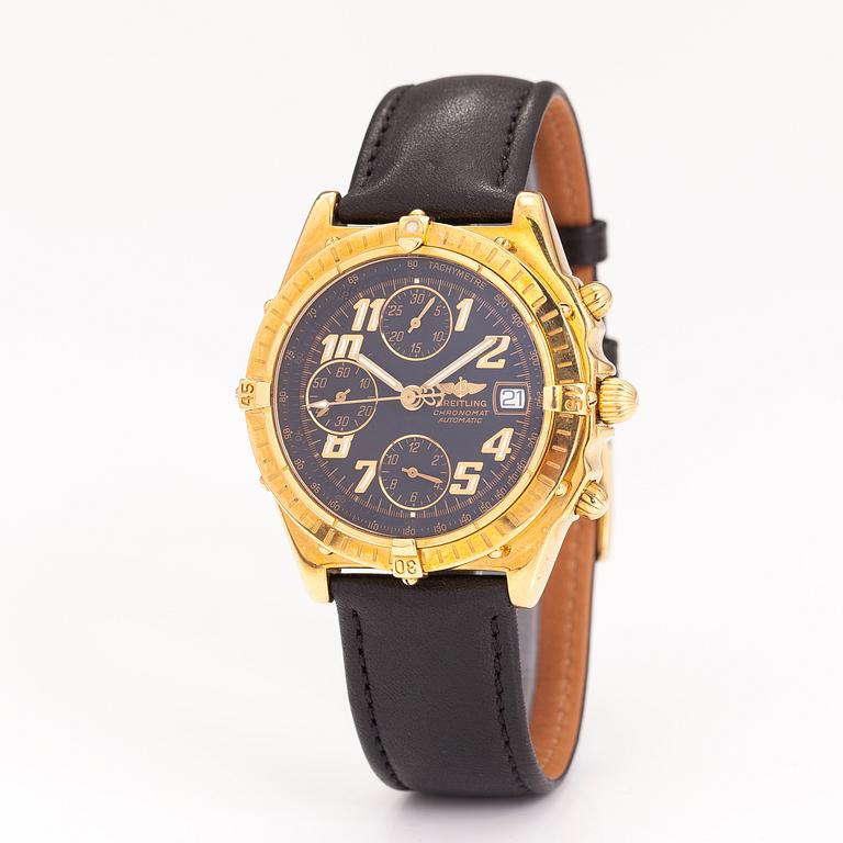 BREITLING, Windrider, Chronomat, kronogarf, armbandsur, 40 mm.