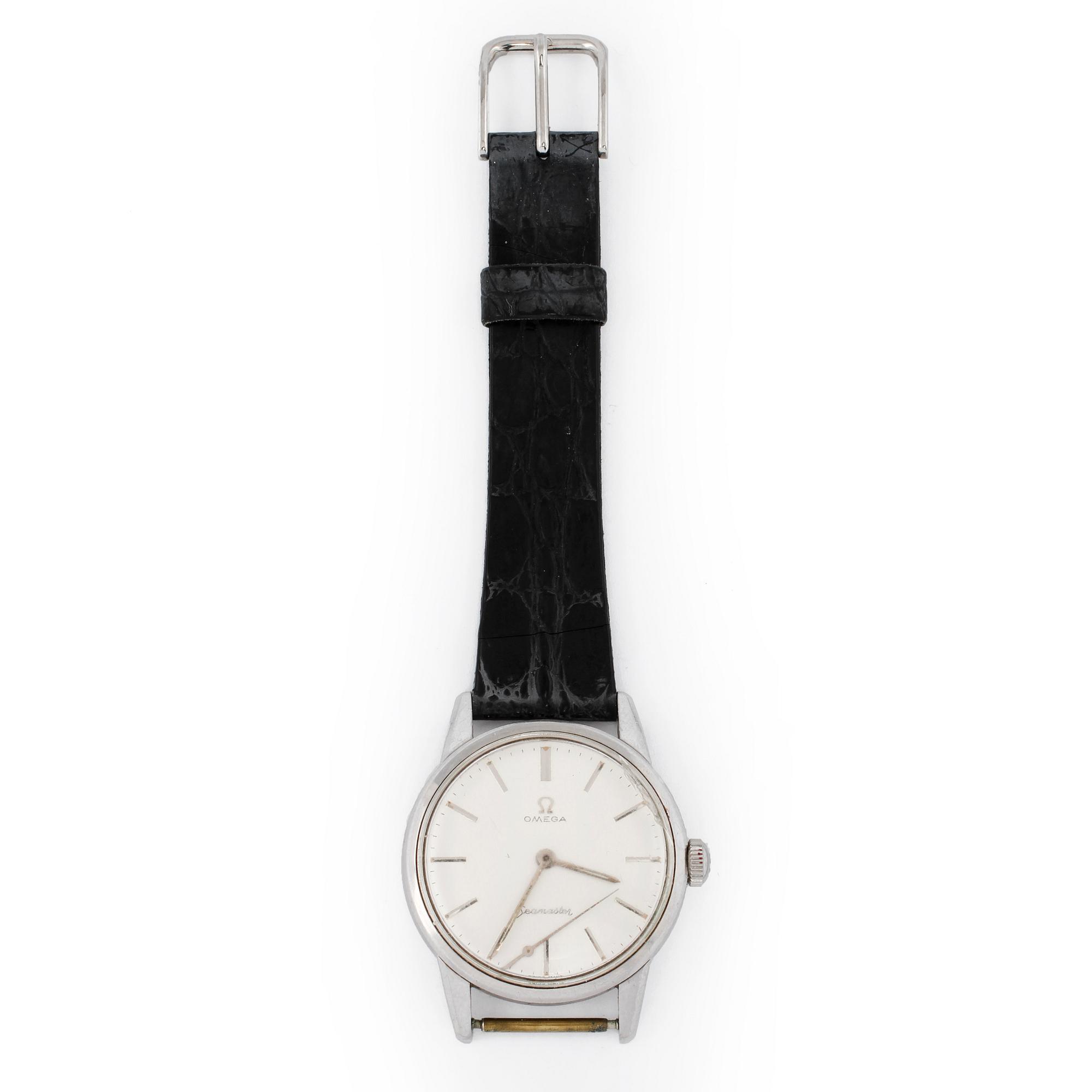 HERRARMBANDSUR, stål, Omega, Seamaster.1900-talets senare del.