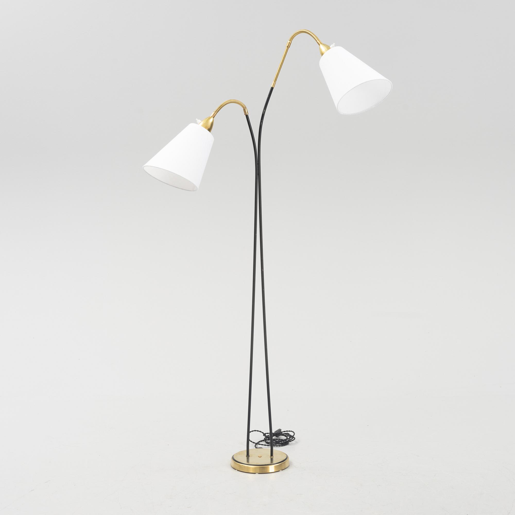 A 'AWF' floorlamp from the mid 20th century.