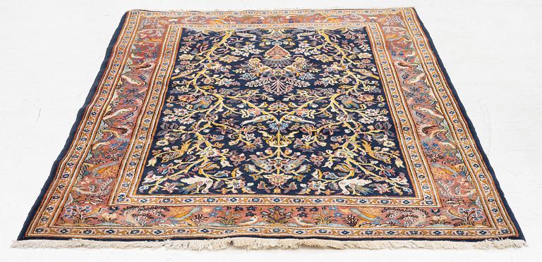 Rug, Ghom, approx. 175 x 113 cm.