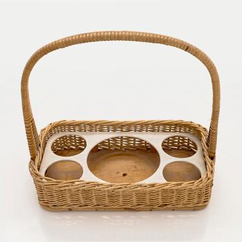 Saara Hopea, a 9-piece juice set, Nuutajärvi, Notsjö. Model designed in 1954.