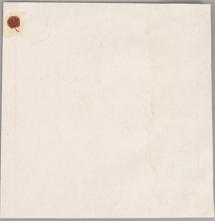 Unidentified artist, Elegant lady in a garden, China, late Qing dynasty / early 20th century.