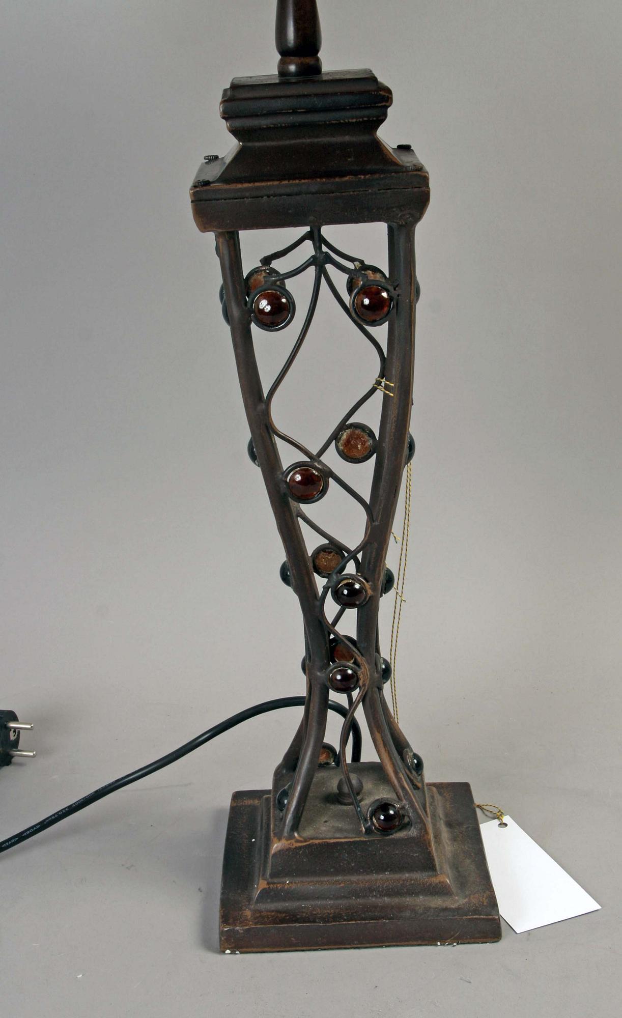 BORDSLAMPA, Tiffanystil, 1900/2000-tal.