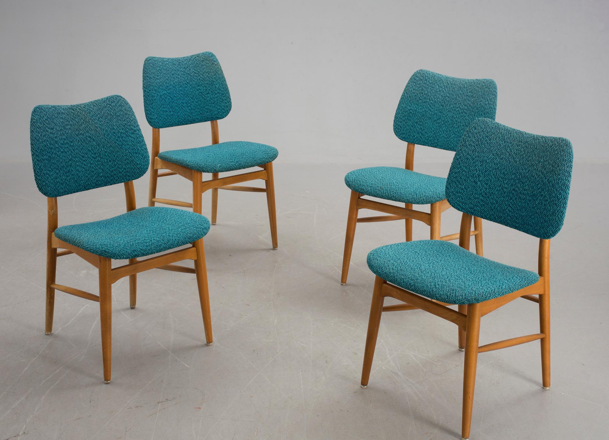 STOLAR, 4 st, Hugo Troeds, Bjärnums, 1950-tal.