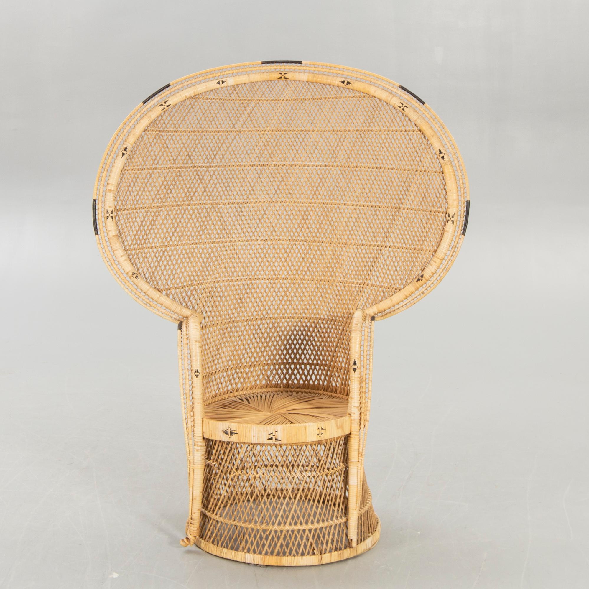 Fåtölj, "Påfågel", 1960-70-tal.