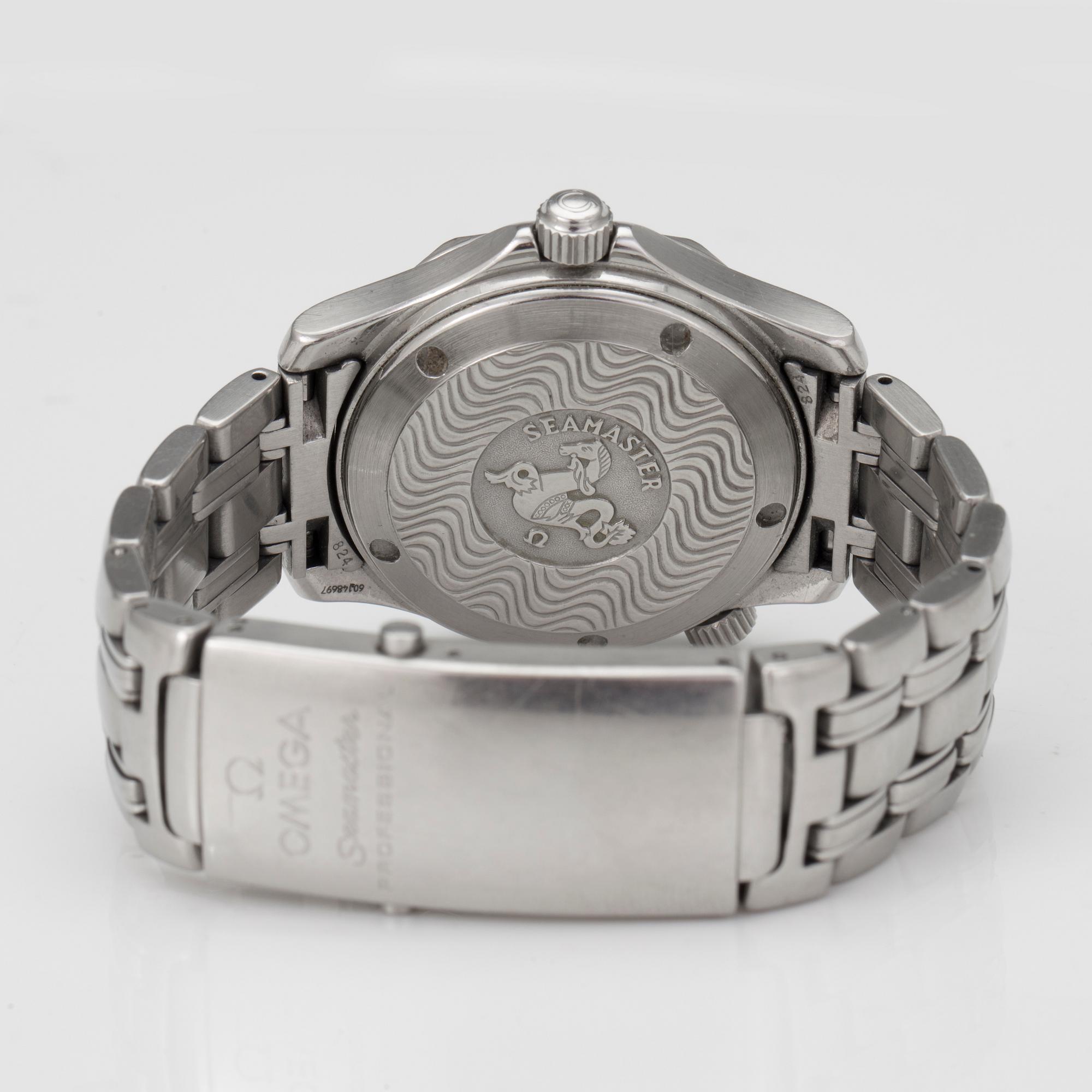 OMEGA Seamaster Professional 300m 1000ft Chronometer wristwatch 36 25 mm Bukowskis