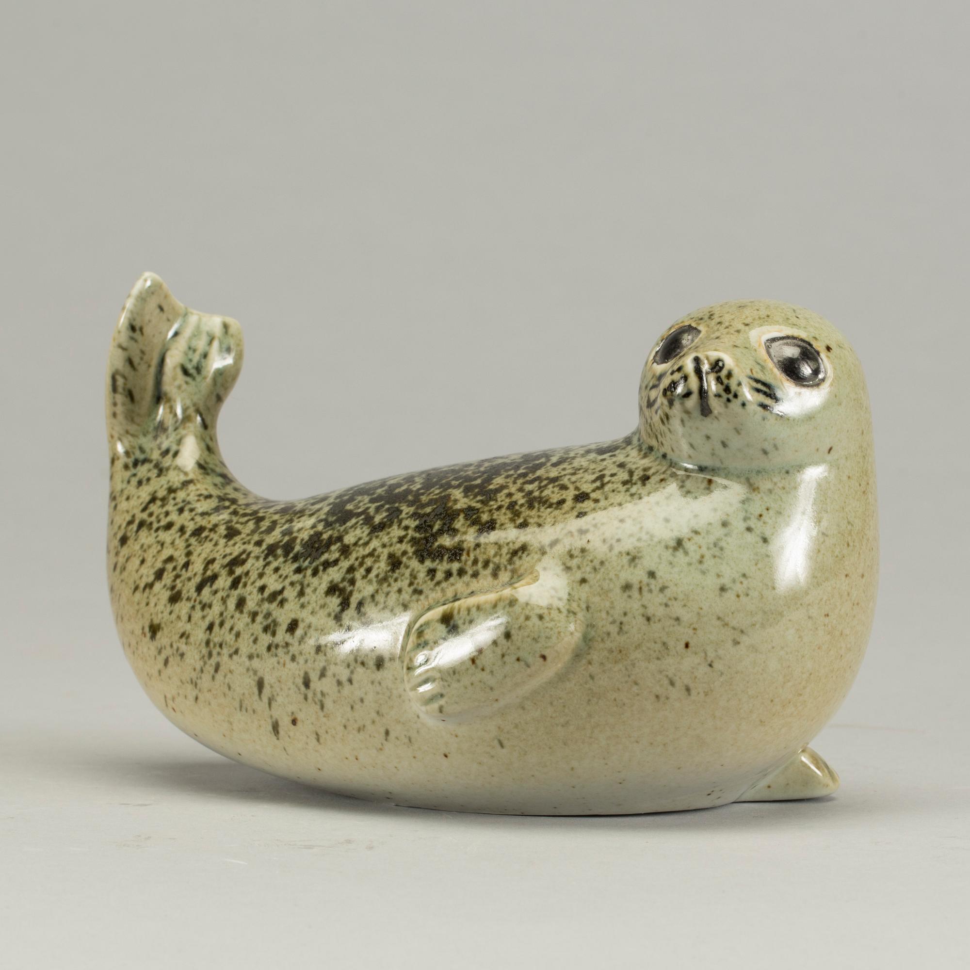FIGURIN, stengods, Lisa Larson Gustavsberg för WWF.
