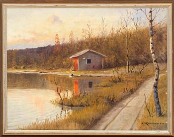 EJNAR KOHLMANN, a signed oilpaitning on canvas.