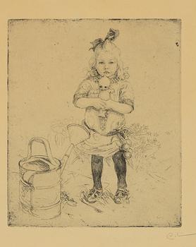 Carl Larsson, "Den underliga dockan".