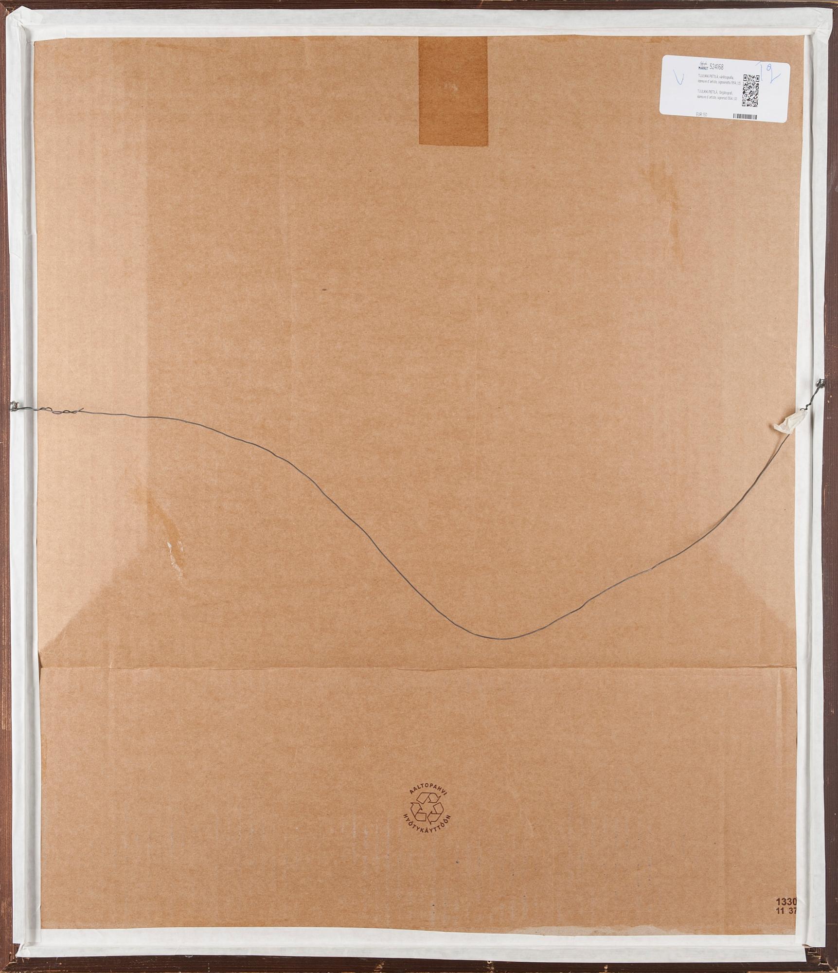 TUULIKKI PIETILÄ,  färglitografi, épreuve d'artiste, signerad 1954.