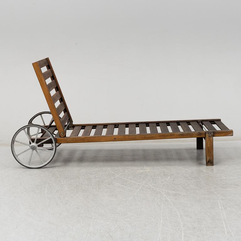 ELSA STACKELBERG, a pine deck chair from Fri Form, Edsbruk.