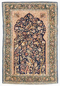 Rug, oriental, approx. 149 x 100 cm.