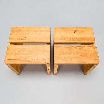 Two stools from the end of 20th century.