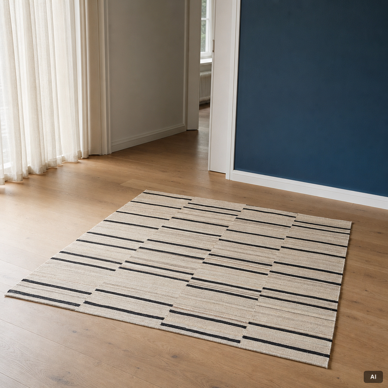 A Kelim rug, c. 195 x 162 cm.